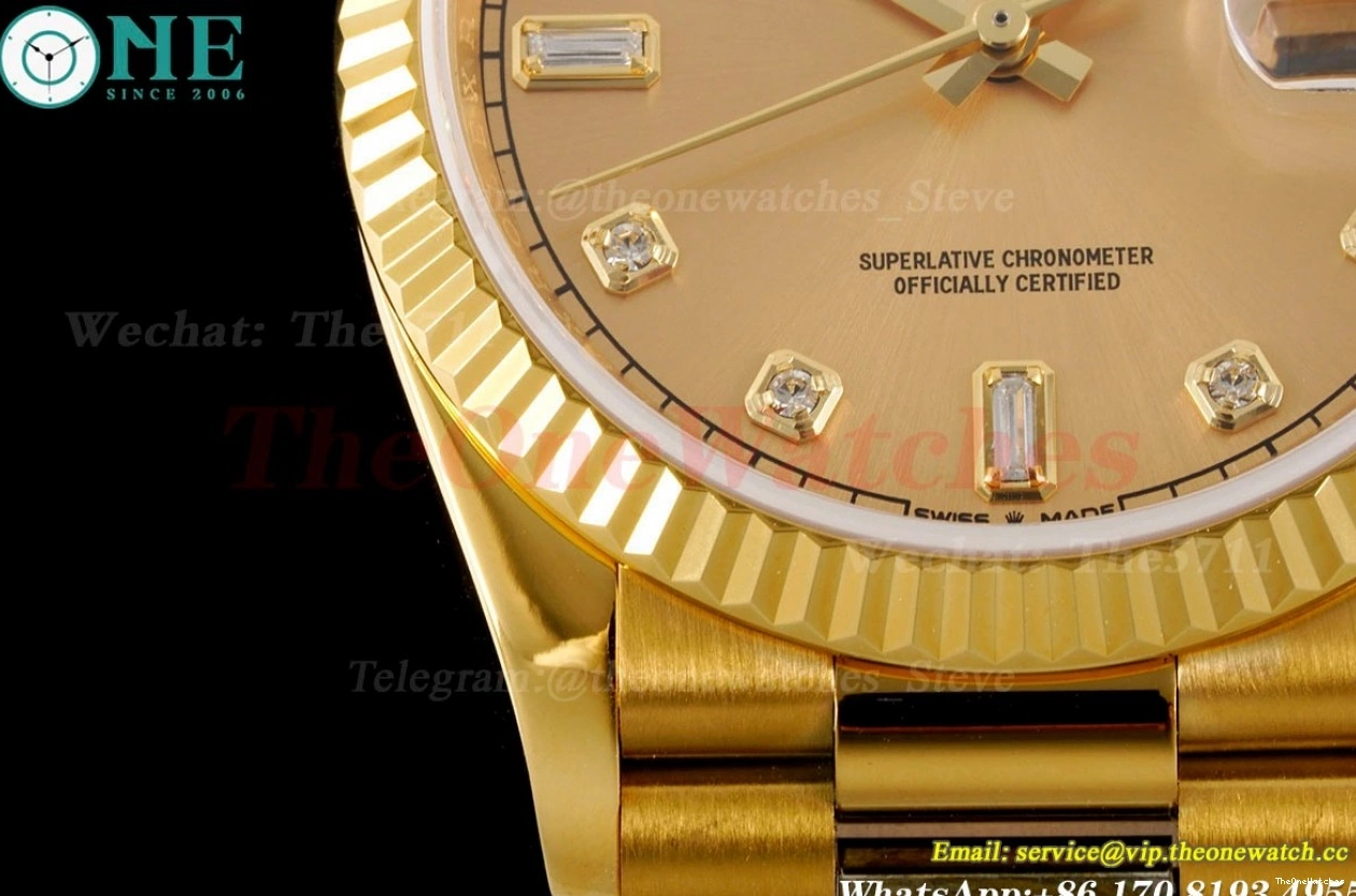 Gold A2836 Dia Pres RAF 36mm DayDate YG YG 0111